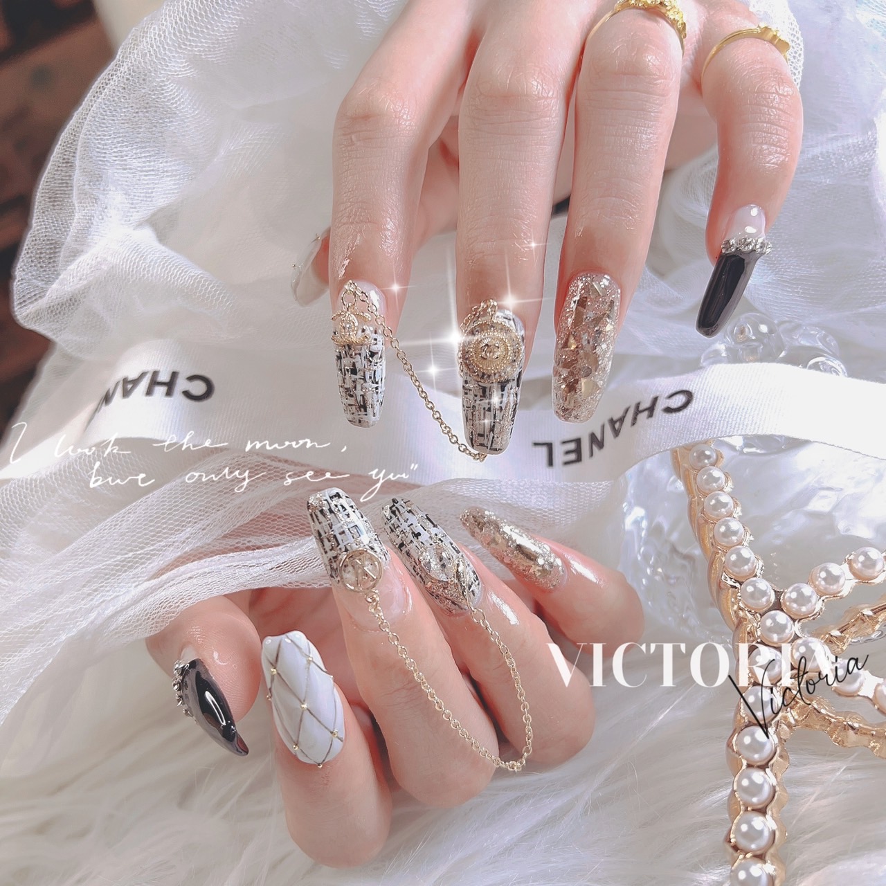 Victoria 嘉義彩妝整體造型/美甲紋綉